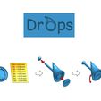 drops_fd.jpg Liquid soap dispenser "Drops"