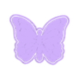 Schmetterling2.stl Butterfly 5 Butterfly Shape Details Spring Easter Cookie Cutters Set cookie cutter
