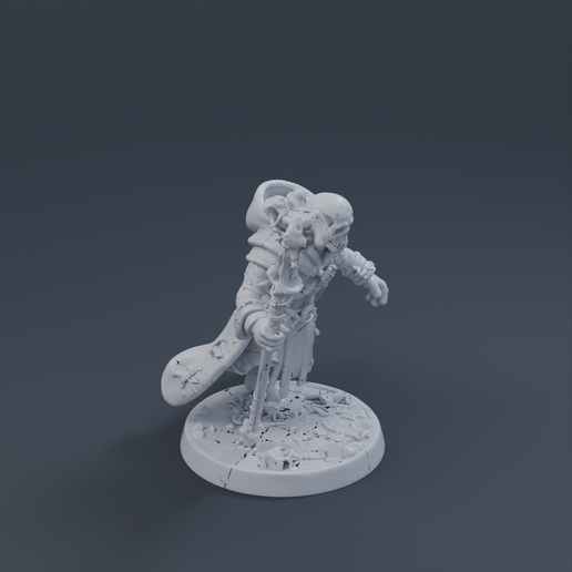 Vossk 3D printable STL miniature