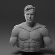 batman_affleck005.jpg Ben Affleck - Batman without mask - Batman V Superman 3D print model