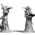 render1.png Mind Flayer - 3D printable character - 2 Poses 3D print model