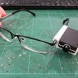 snap_on.jpg Mobius Mini Holder for Spectacle Eye Level View Recording