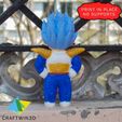 DSCN0001.jpg 🌟 Knitted Vegeta Print in place no supports 🌟
