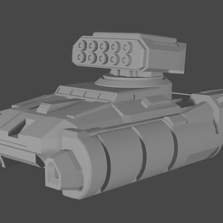 3D file Heavy Hover tank 🪖・3D printable design to download・Cults