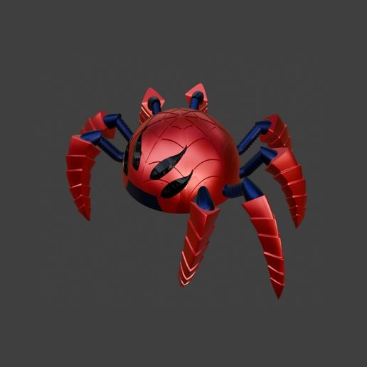 🕷️ Spider Bot・Free STL File for 3D printing・Cults