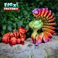 Flexi-Factory-Squirrel-07.jpg Cute Flexi Print-in-Place Squirrel Now with 3MF Files Included