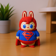 covvv.png Labubu X Superman Knitted - Crochet - No Supports