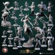 1000X1000-december-release-2.jpg 'Order of the Golden Fury' January 2023 Release 25 STL's miniatures pre-supported