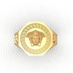 2.jpg STL-Datei Medusa Ring・Design für den 3D-Druck zum Herunterladen