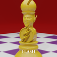 flash.png Chess Board Avengers vs Justice League