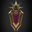 LeonaShieldFrontal.jpg League of Legends Leona Shield of Daybreak for Cosplay