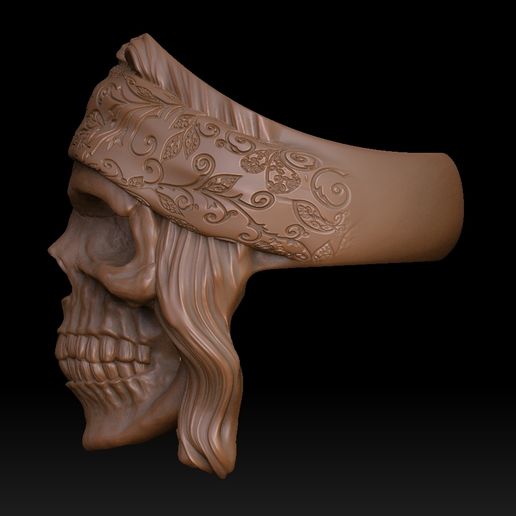 Skull-ring-bandana-biker-gangster-jewelry-goth-gothic-fashion-alternative-emo-hair-hippy-5.jpg Bandana Anillo Calavera