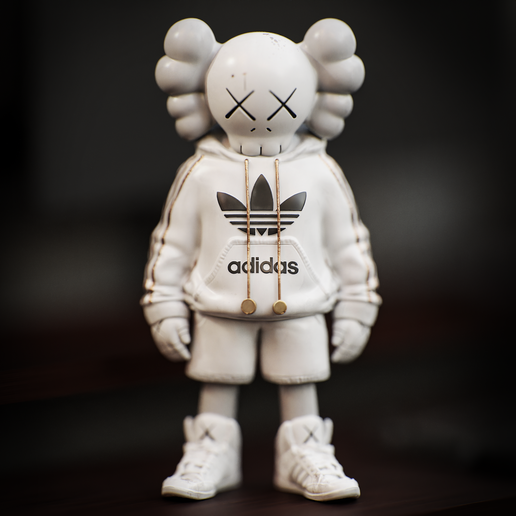 kaws_adidas1.png Kaws Adidas Adidas Urban Junior - "No Pain no Gain" - Unique Design -