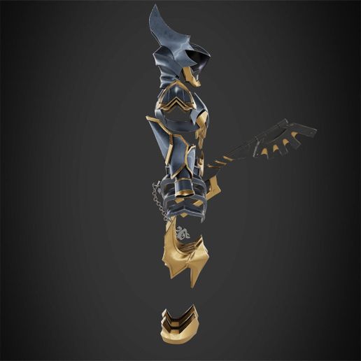 🥰 Kingdom Hearts Ventus Full Armor and Keyblade for Cosplay・ 3D File ...