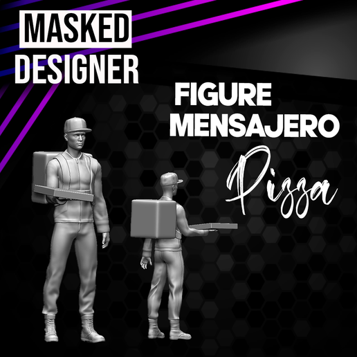 FIGURE PIZZA COURIER