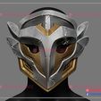 Arcane_Firelight_Leader_Mask_STL_3d_print_model_01.jpg Arcane Firelight Leader Mask - LoL League of Legends