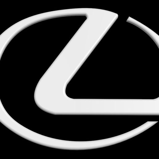 Download Stl File Logo Lexus 3d Printer Model Cults