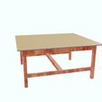 0_00020.jpg TABLE 3D MODEL - 3D PRINTING - OBJ - FBX - MASE DESK SCHOOL HOUSE WORK HOME WOOD STUDENT BOY GIRL