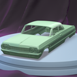 a002.png CHEVROLET IMPALA SS 1964 (1/24) Printable Car Body