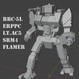 5l.png Red Roc (custom 'Mech, 12 variants, 3 poses)