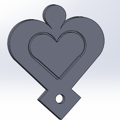 Coeur_Lisa.png Fichier STL Broche en coeur Cape Lisa (Genshin)・Design pour impression 3D à télécharger