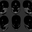Screen Shot 2020-08-04 at 2.51.52 pm.png Ghost of Tsushima - Fan Art Cosplay Sakai Half Mask 3D Print and Low Poly