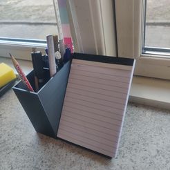 IMG_20230304_090727.jpg STL file doble pencil holder・Model to download and 3D print