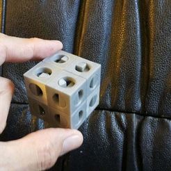 20160521_110845.jpg Free STL file Puzzle "ALIEN2" - very hard・3D printer model to download