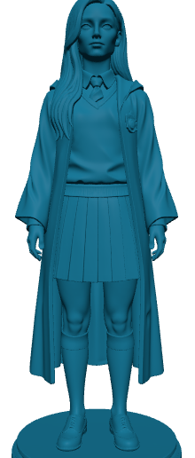 DRACONIA MALFOID 01-  FEMALE DRACO MALFOY - VERSION DE FANS - MULTIVERSO- SET DE FIGURAS - MINIATURAS PARA ROL - RPG MINIFIGURE - Taberna -TAVERN