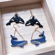 346119438_2299414973575378_3663364072152676219_n.jpg STL file Set of 16 Humpback Whale and Orca/Killer Whale POLYMER CLAY CUTTERS, with detailed imprinting, SHARP cutting edge! whimsical ocean sea animals for keyrings, jewelry, etc・3D printer model to download