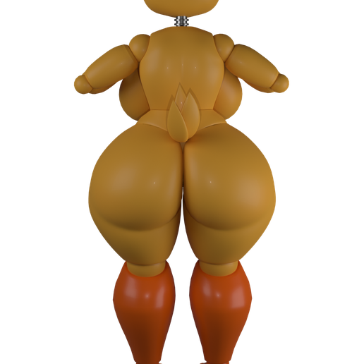 Toy Chica FigureFree STL File for Cults