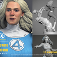 1.png Susan Storm Invisible Woman 3D print model