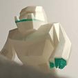 IMG20200710184619.jpg Free STL file Low poly Yeti / Bigfoot・3D printing design to download