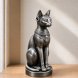 06-handbemalt-silber.png Bastet STL & 3MF – vier Größen, Bambu Lab A2L/P2S | FehnFactory