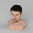 untitled.1431.jpg Michael Phelps bust ready for full color 3D printing