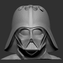 VADERPH1.jpg STL-Datei Darth vader pen holder・3D-druckbare Vorlage zum herunterladen