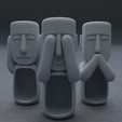 speaknoevilMeshMayhem.png Porta-velas Mesh Mayhem Hear No Evil