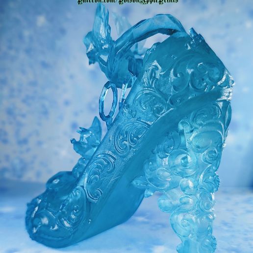 Glass Slippers Elsa Icy Blue Shoes New Queen Elsa Shoes Crystal