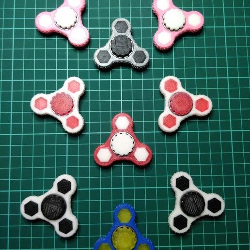 Knurled Mini Spinner and 1/4" & 3/8" nuts