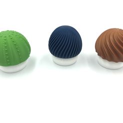 1.jpg STL file MUSHROOM HERB GRINDER V1-V2-V3 WITH MAGNETS TURBINE DESIGN・3D printable model to download