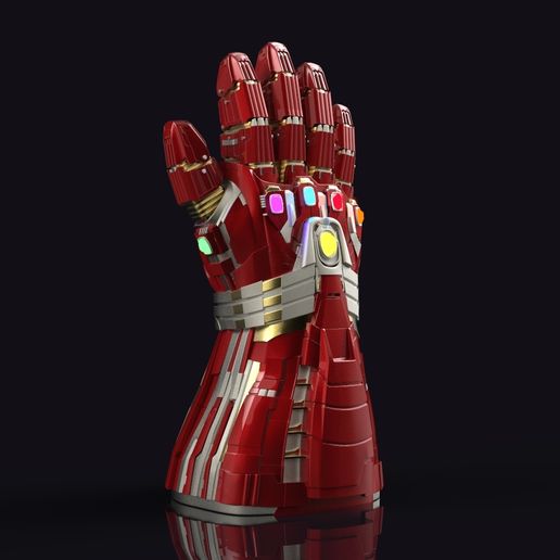 ♾️ IronMan Infinity Gauntlet stl Hulk Version・ 3D File for 3D printing ...