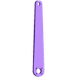 WAS arm v1.stl Bras d'extension pour le capteur d'angle AA ROT120