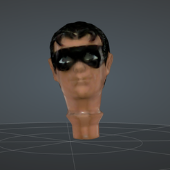rob1.png Fichier OBJ Style MegoRobin Head・Plan pour imprimante 3D à télécharger