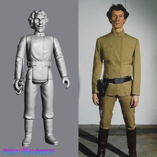 ⭐ VINTAGE STAR WARS KENNER-STYLE DANNIK JERRIKO ACTION