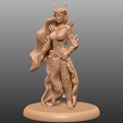 1.png STL file Dark Elf Rogue - Tabletop Miniature・3D printing model to download