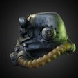 PowerArmorT45HelmetSideLEft.jpg 用于 Cosplay 的《辐射 4》T-45 动力装甲头盔