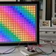 maxresdefault.jpg LED Matrix WS2812B ESP32 16x16 grid screen picture frame