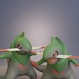 fraxure-cults-consertado-render.jpg Pokemon - Fraxure with 2 different poses