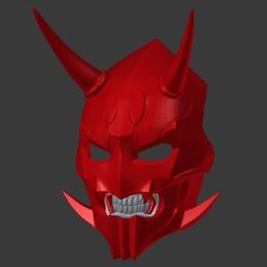 mask1.jpg Demon-Oni Momotaros Mask (Kamen rider Den-O)