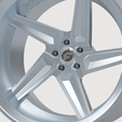 ST16.png Versetzter Felgensatz - Forgiato Schmiederäder "G Code" - Echte Felgen für Scale Modellautos (STL FILES - MIT UND OHNE NABEN)
